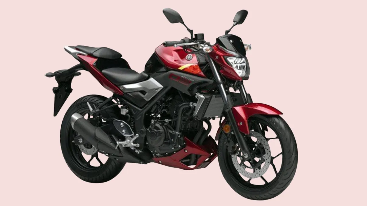 Yamaha MT-03 sports bike