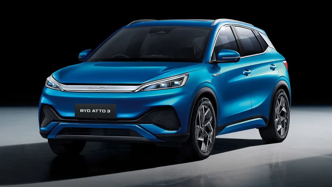 byd atto electric suv